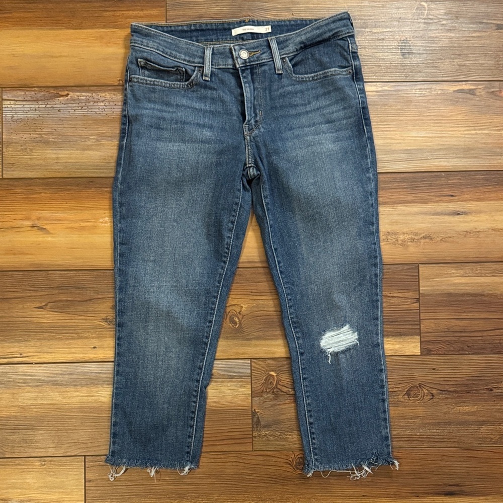 Levi’s 711 Skinny crop 27 - Picture 4 of 7